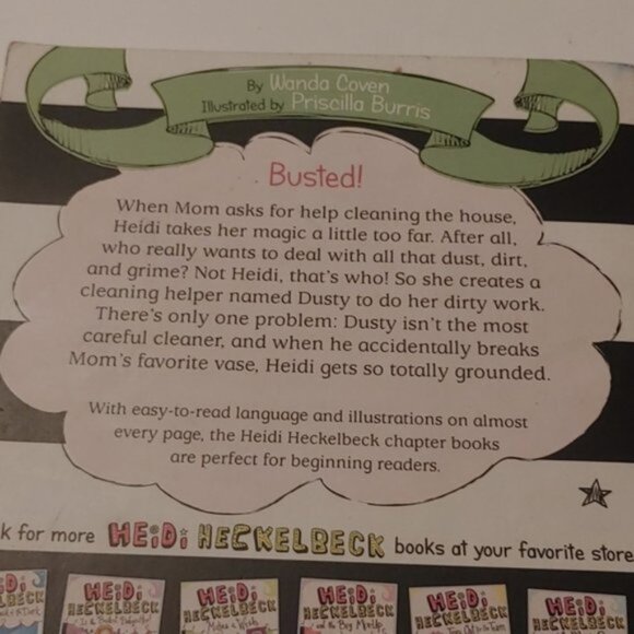 3/$13 Heidi Heckelbeck is so totally grounded book #24 children chapter … - Picture 6 of 8